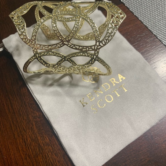 Kendra Scott Dawn Earrings and Roni Cuff